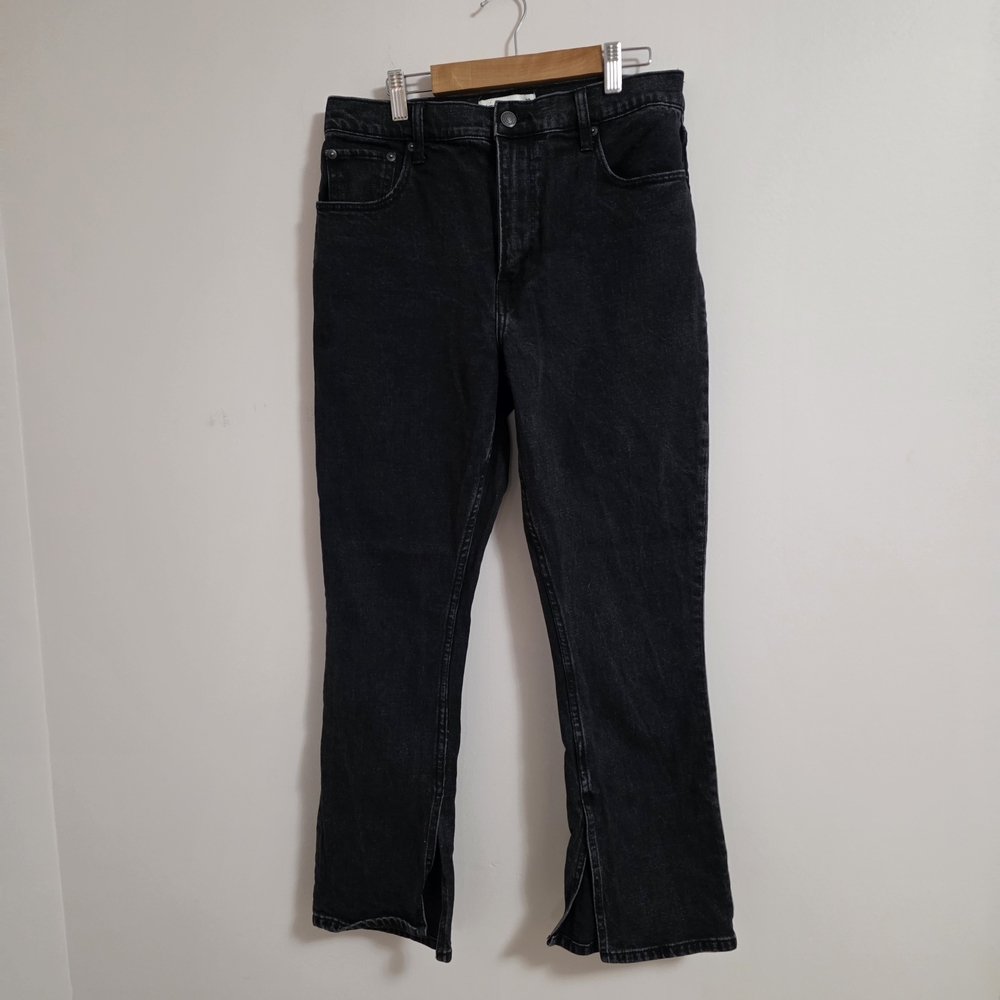Abercrombie & Fitch Black Flare Jeans